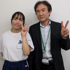 2024冬　中学1年　佐々木陽香さん　髙橋先生