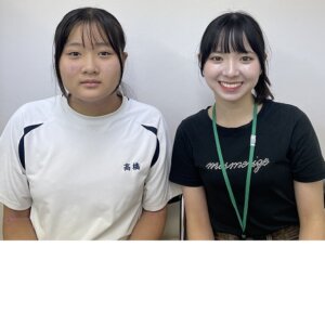 2024冬　中学2年　髙橋美律さん　佐藤先生