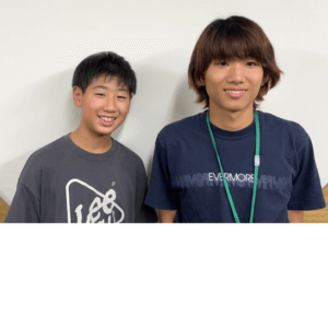 FC_富士見ヶ丘校　中学1年　牧野悠史さん　河村幹人先生