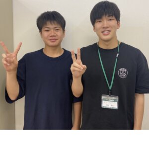 2024冬　中学2年　内山隼斗さん　酒井先生